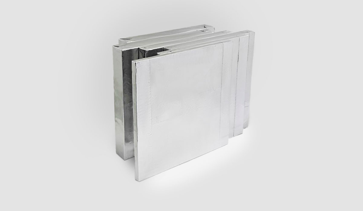 Paneles aislantes microporosos con aluminio